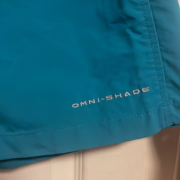 Columbia Size XL 8L Omni Shade PFG Blue Mens Active Swim Board Trunks - Picture 2 of 6